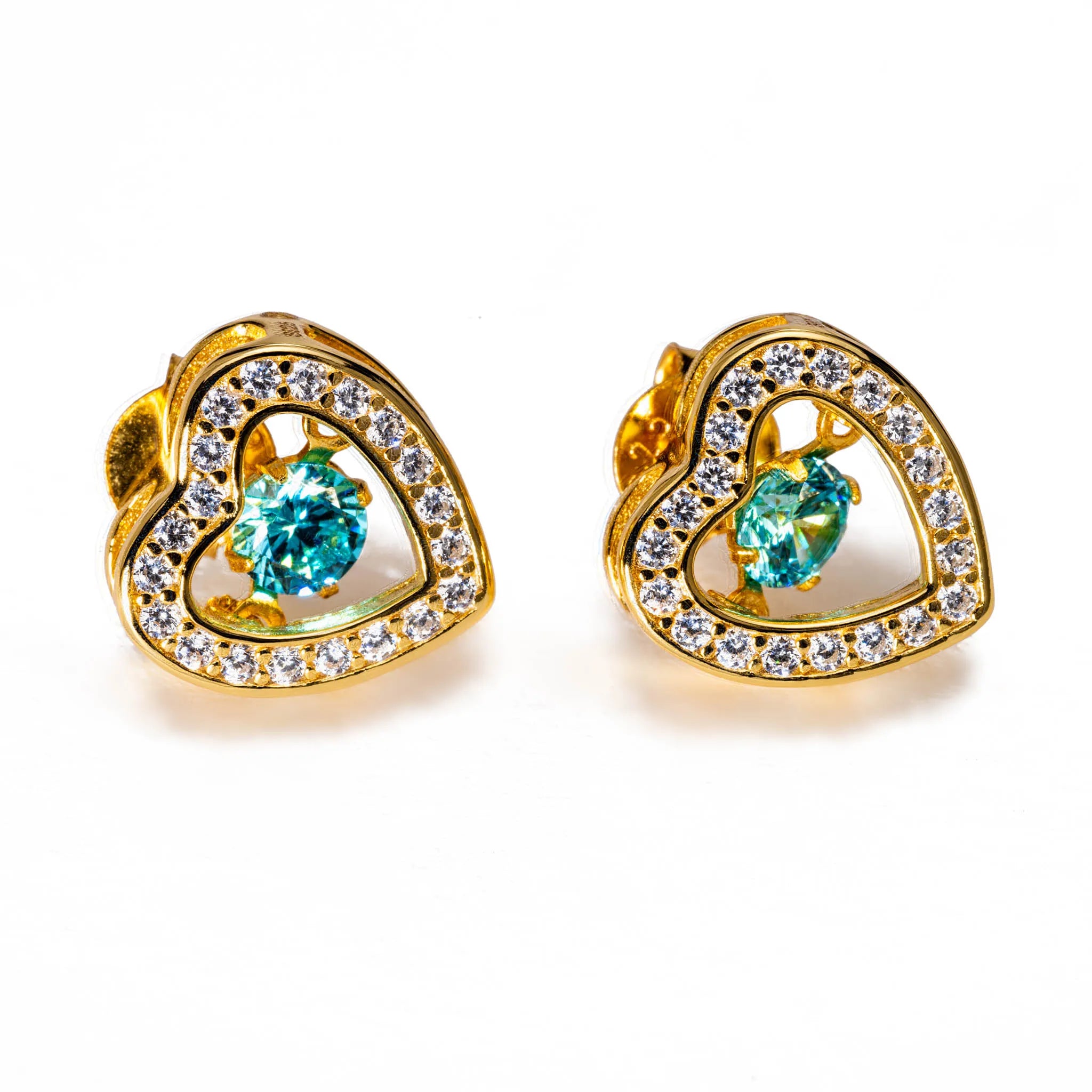 Lieze Birthstone Stud Earrings E311
