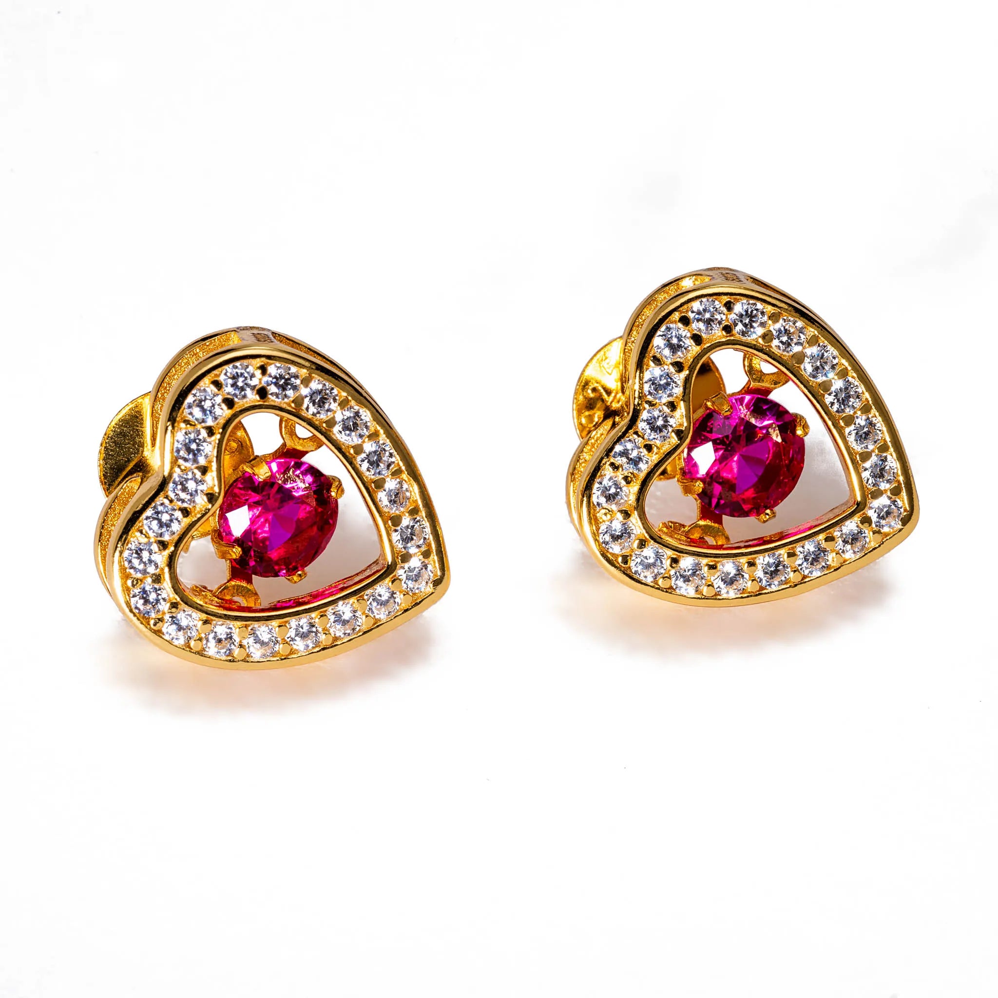 Lieze Birthstone Stud Earrings E311