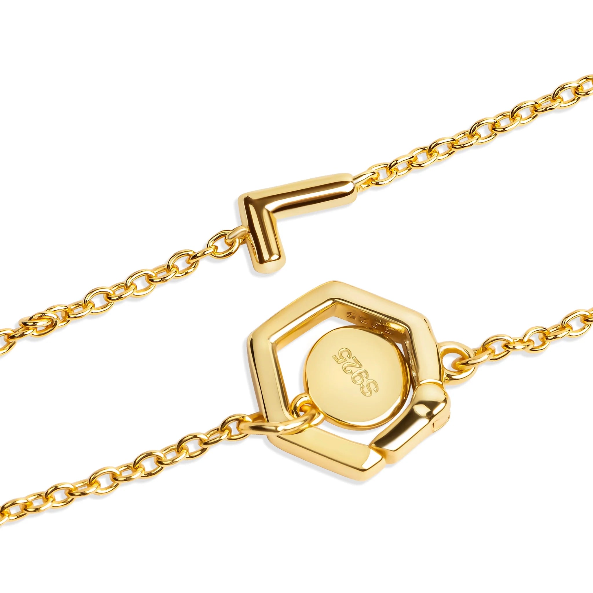 Ella Monogram Bracelet B313