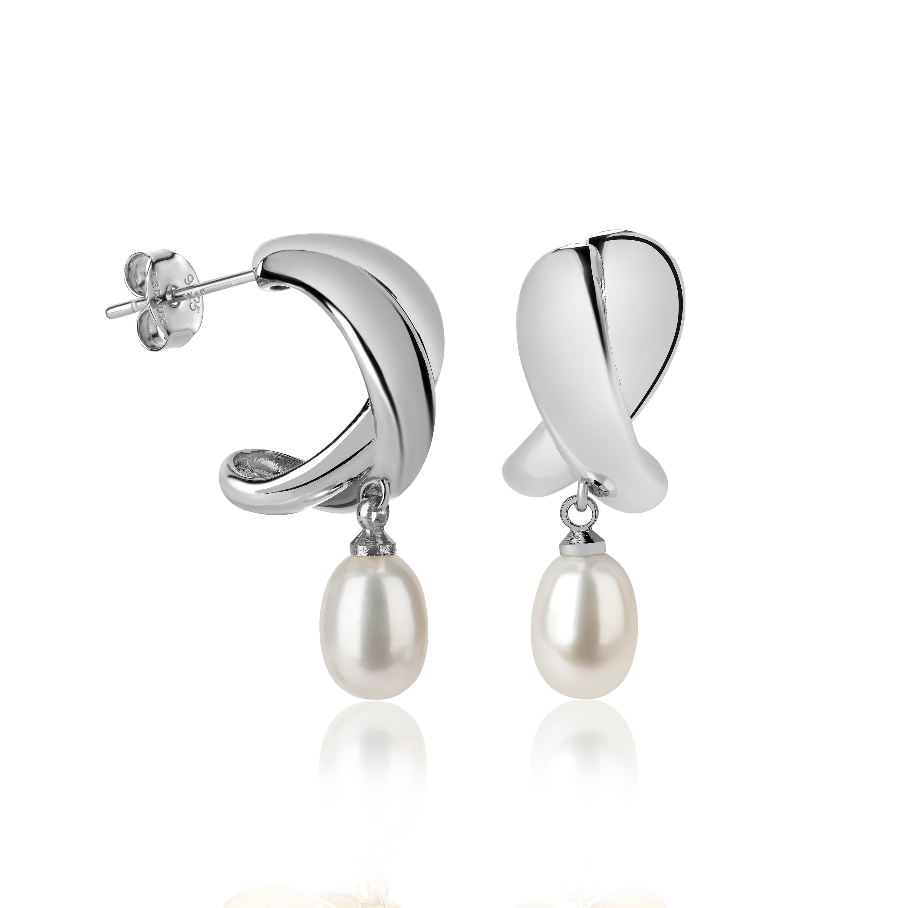 Andrea Pearl Stud Earrings E308