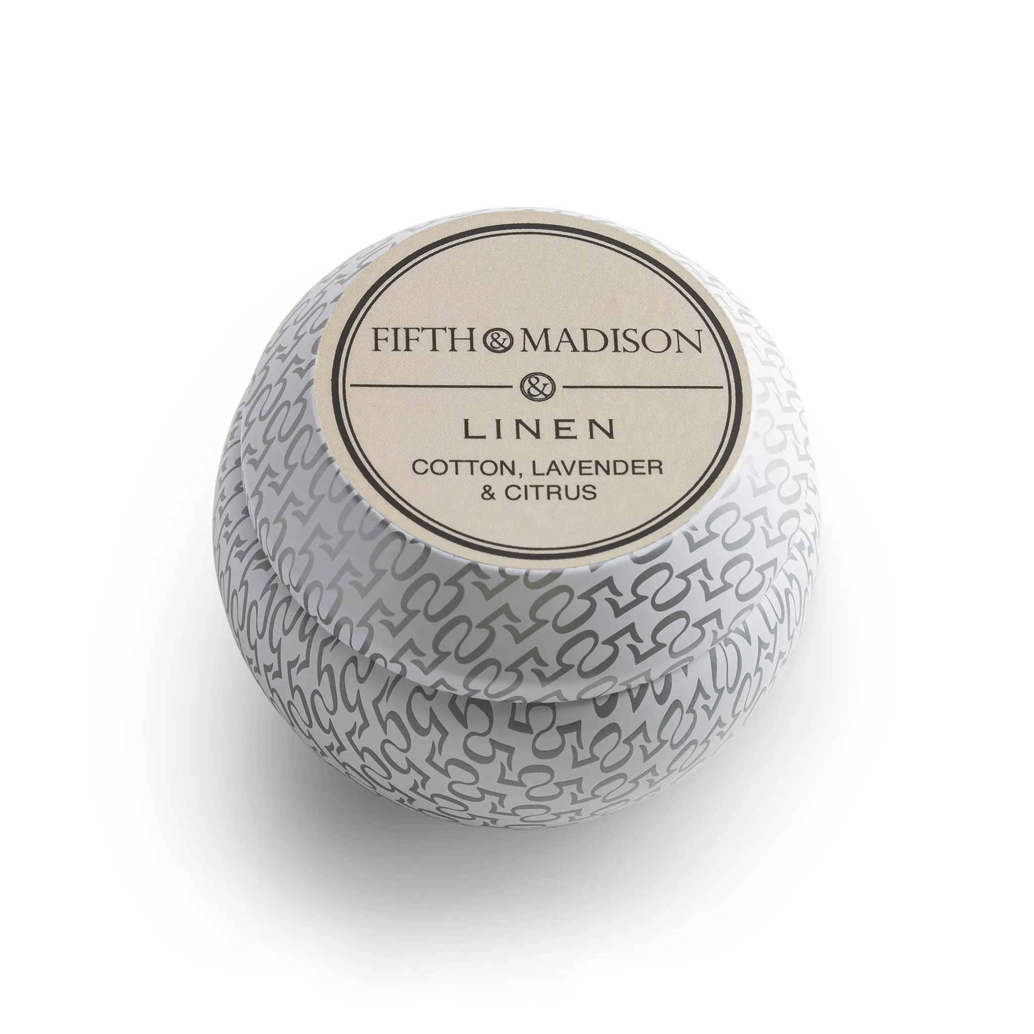 Linen Golf Ball Tin