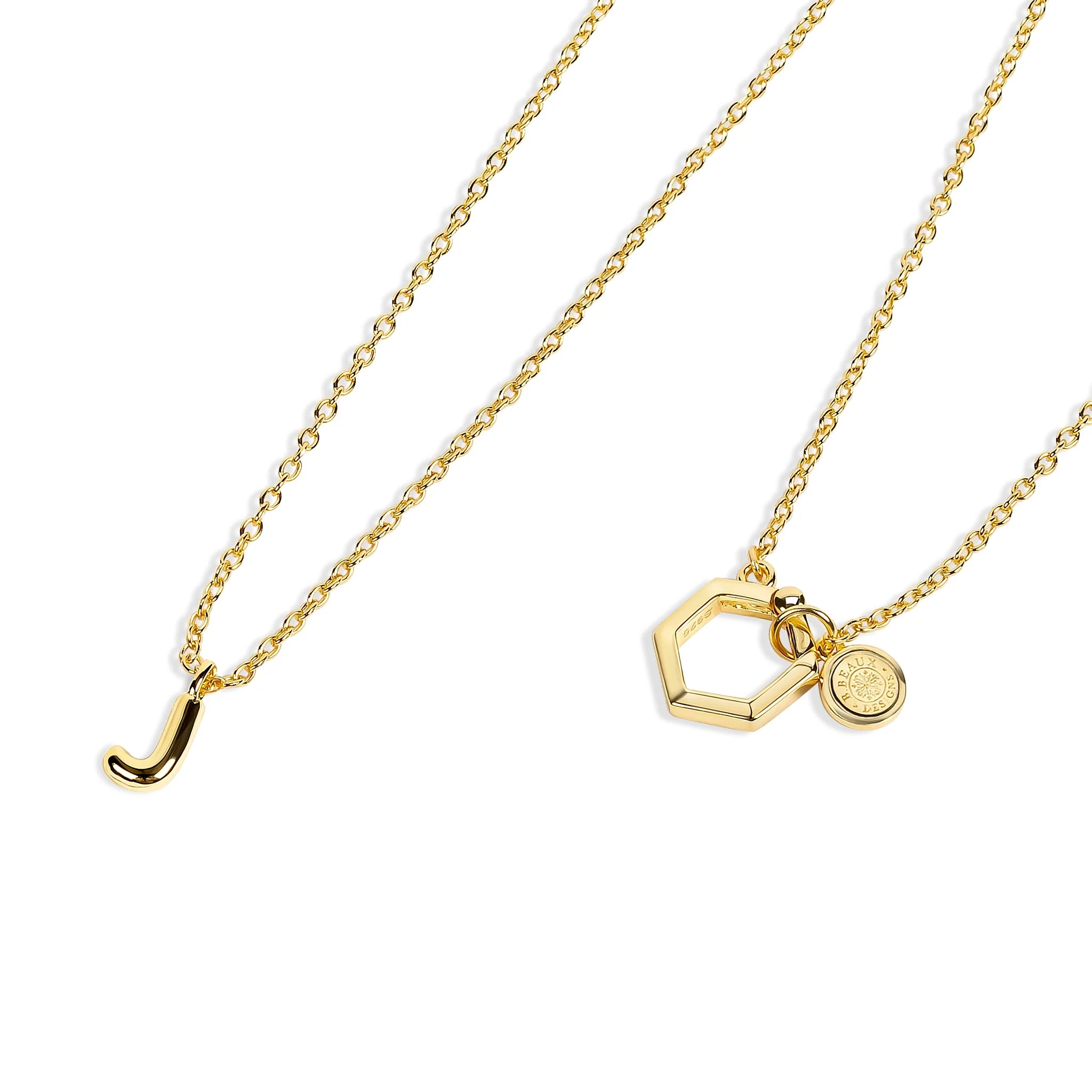 Ella Monogram Necklace N351
