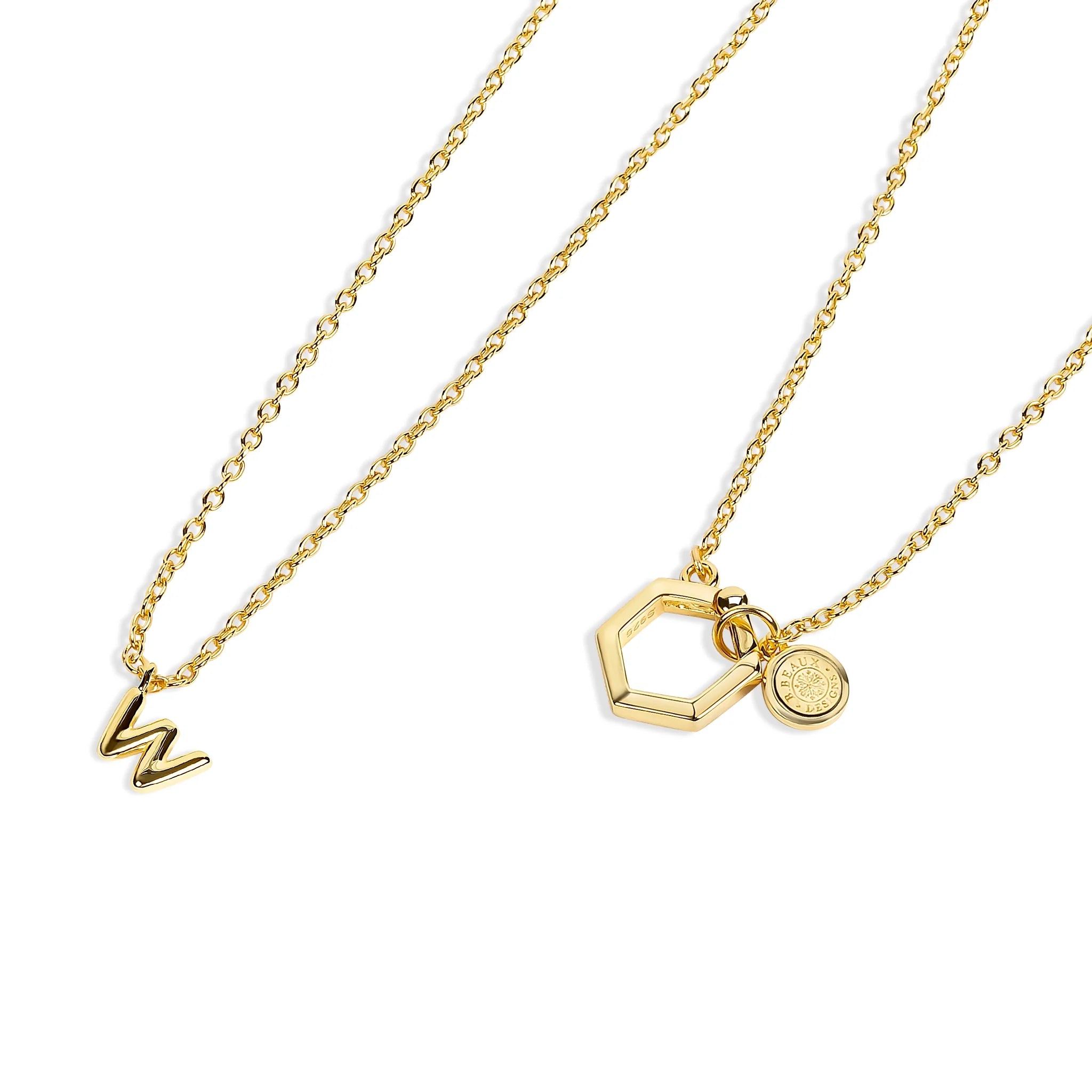Ella Monogram Necklace N351