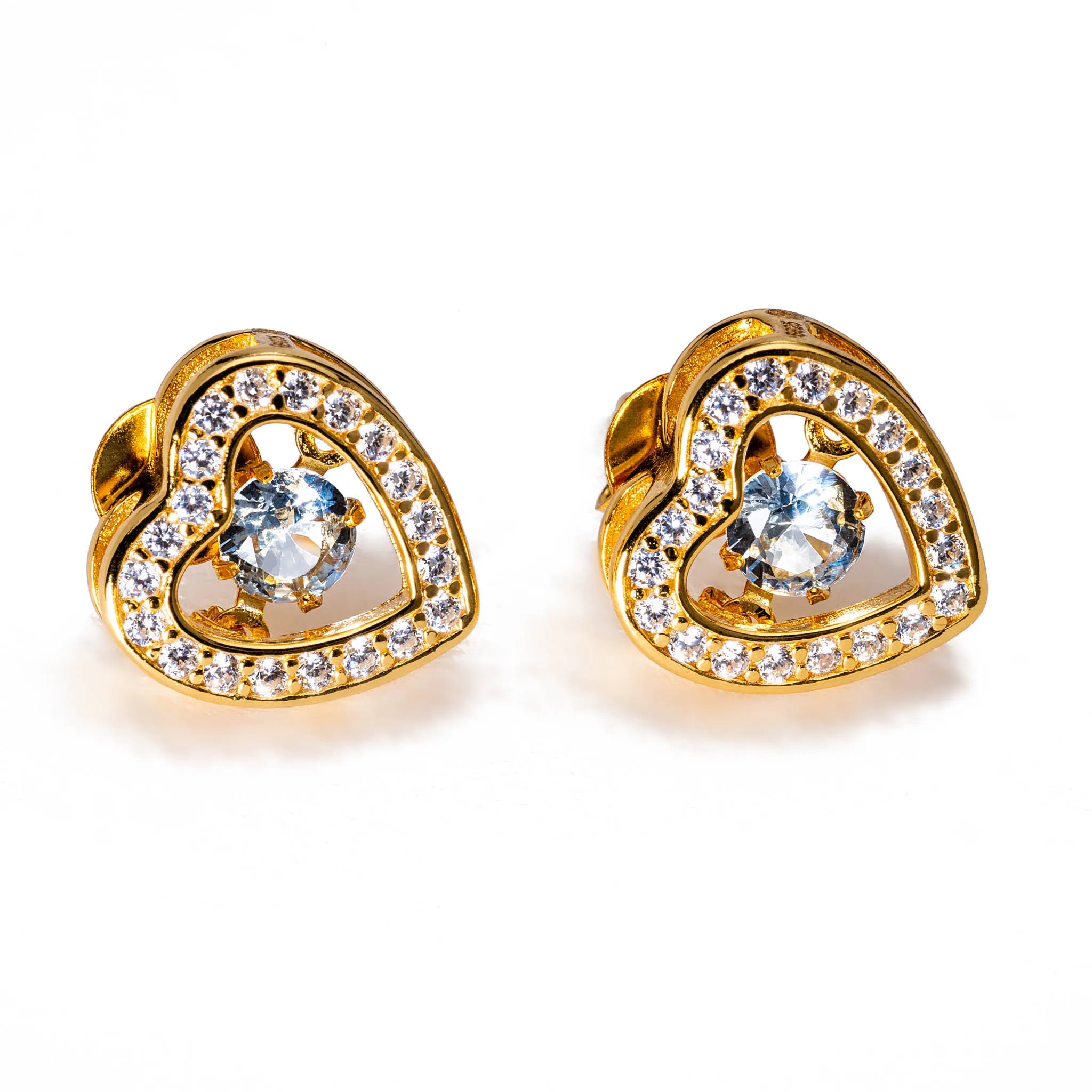 Lieze Birthstone Stud Earrings E311