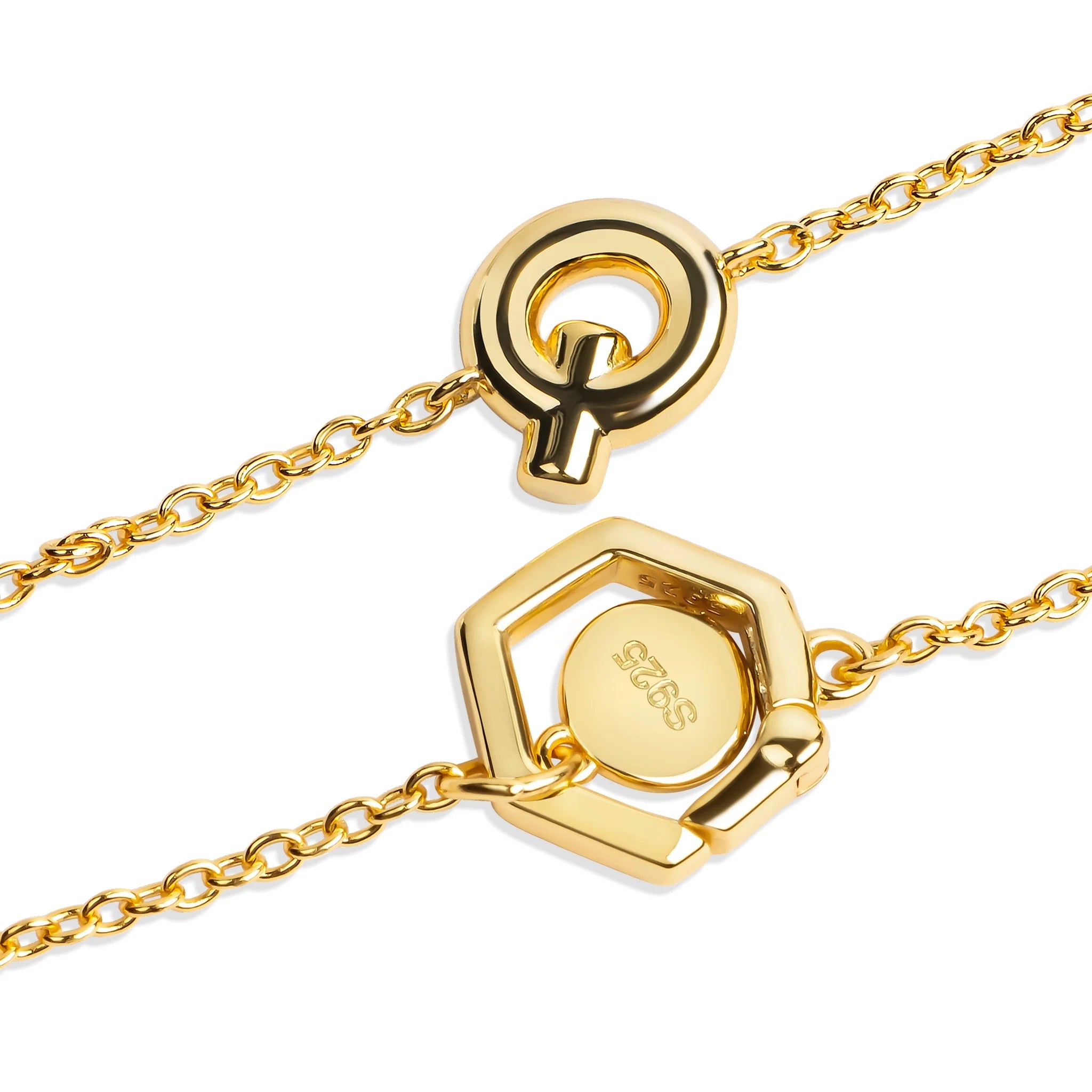 Ella Monogram Bracelet B313