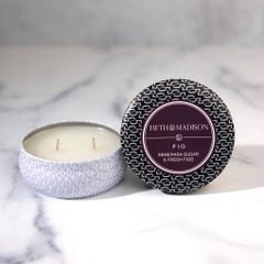 Fig Chelsea Two Wick Travel Tin Candle