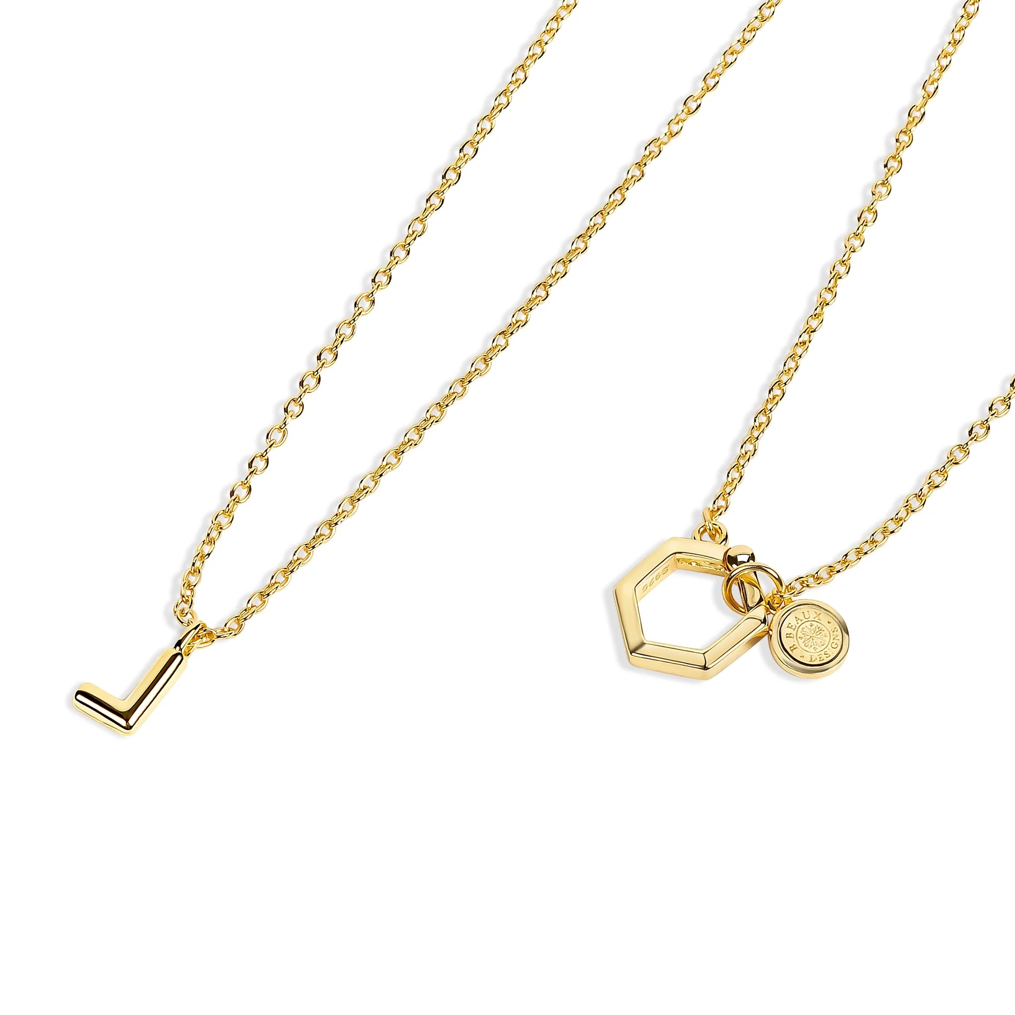 Ella Monogram Necklace N351