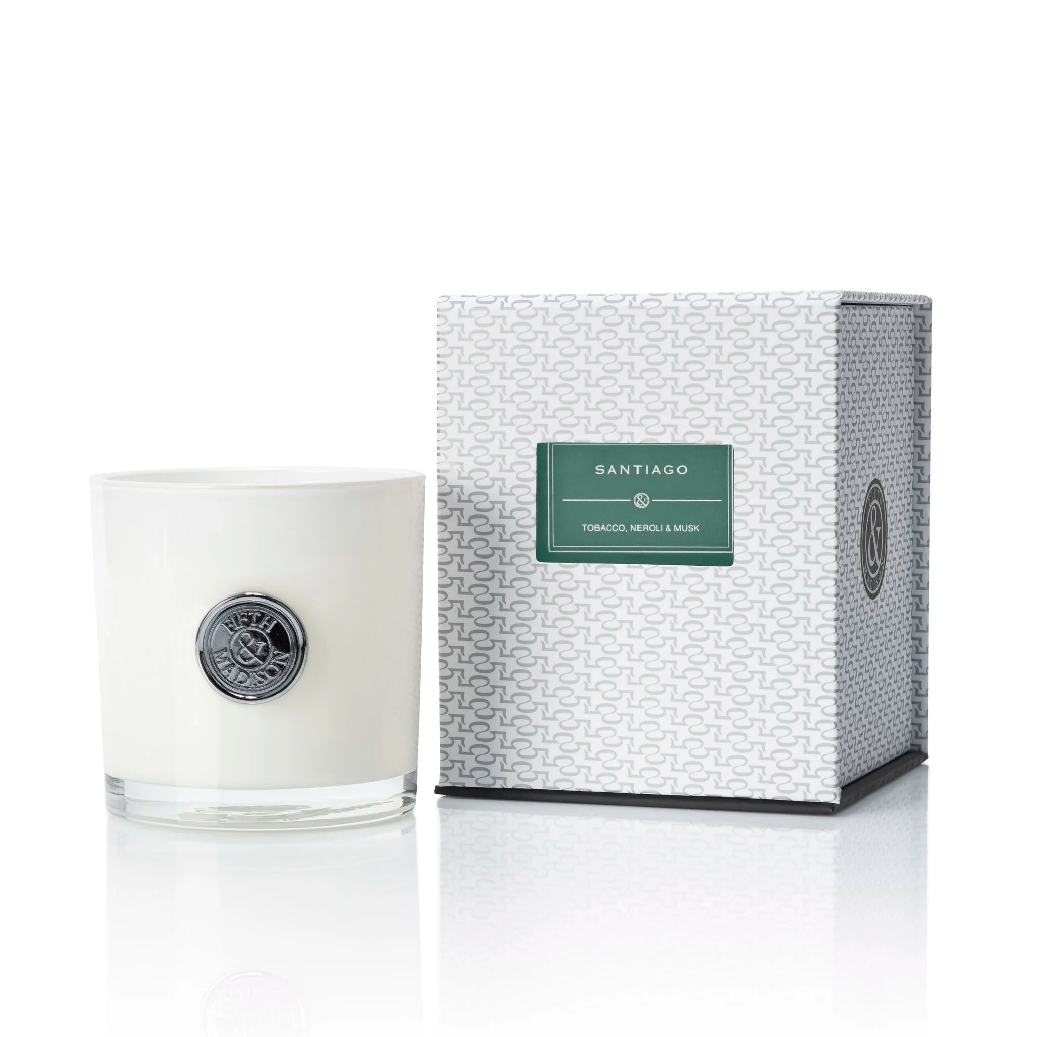 Santiago Greenwich Single Wick Candle