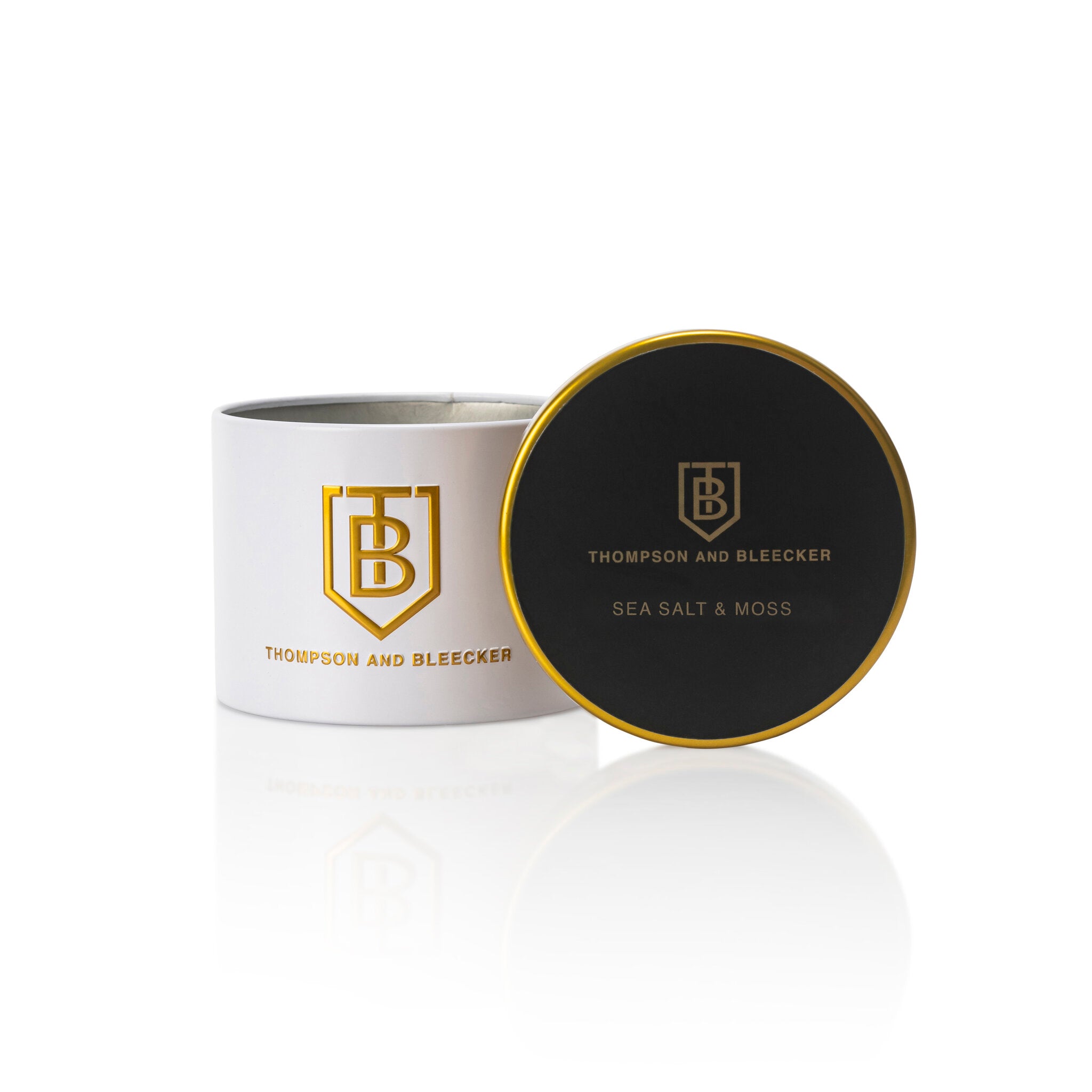 Sea Salt & Moss Vintage Travel Tin Candle